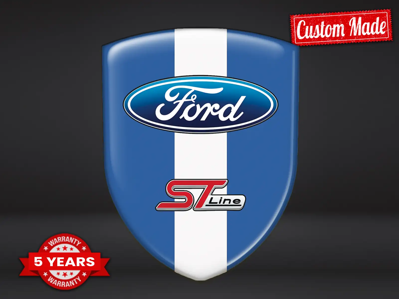 Ford Stickers Vitre Auto Perso Style Max Pro Résistant
